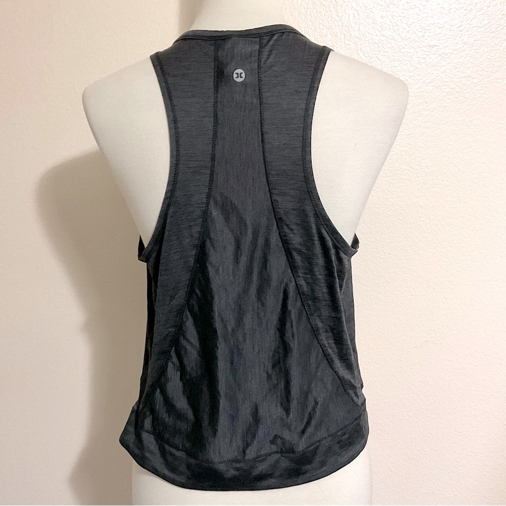 RBX Flex Athletic Cropped Muscle Tank Top Black M